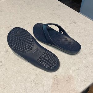 Croc flip flops